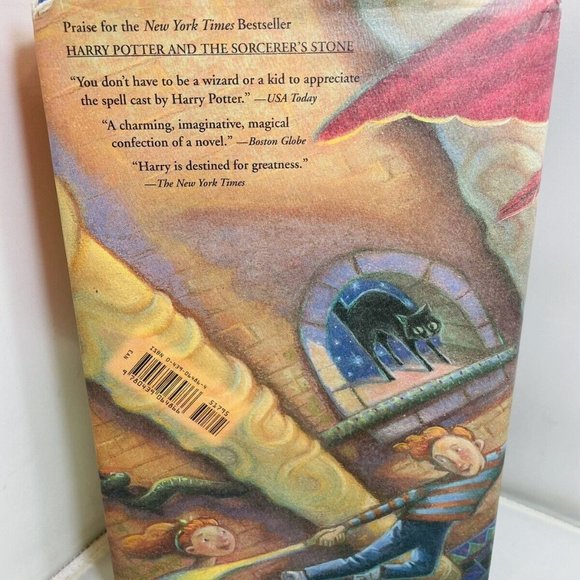 Harry Potter and the Chamber of Secrets Vintage Hardcover PRINT ERRORS & TYPOS - Picture 6 of 12